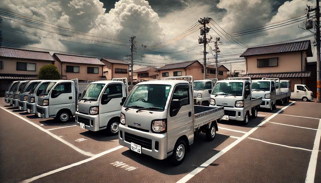 1トントラックと軽トラの違いを徹底解説