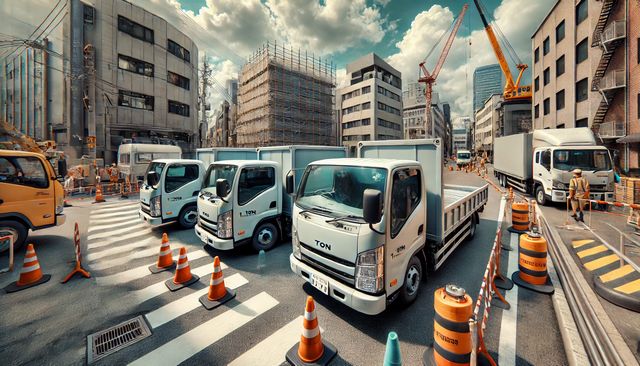 軽トラと2tトラックの違いとは