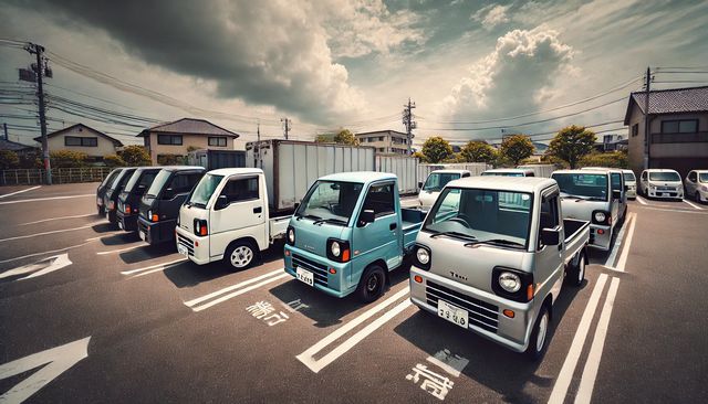 1トントラックと軽トラの違いで維持費を比較