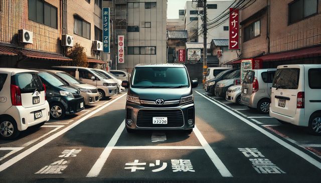 ハイエースで1インチのローダウンとフロント