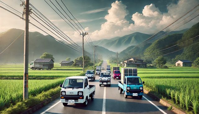 165/70R12 軽トラの外径と走行性能への影響