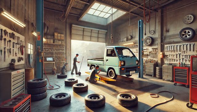 155/65R13と145/80R13の比較と選択基準や車検について