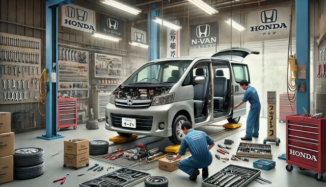 N-VANの助手席交換で車検は通るのか