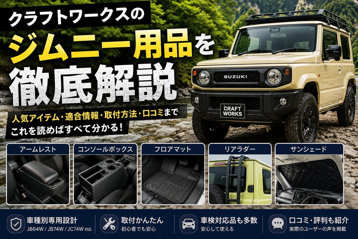 クラフトワークスのジムニー用品