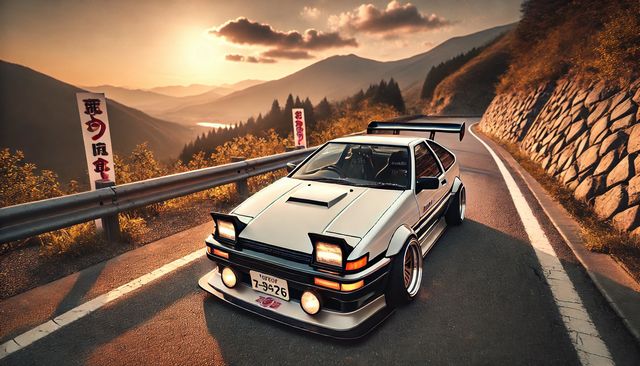 86でGTウイングの車検対応