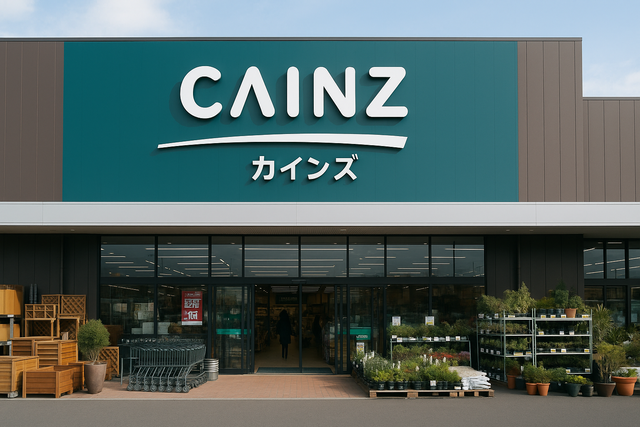 カインズで軽トラ