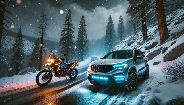 VMAXのLEDヘッドライト車検対応の注意点