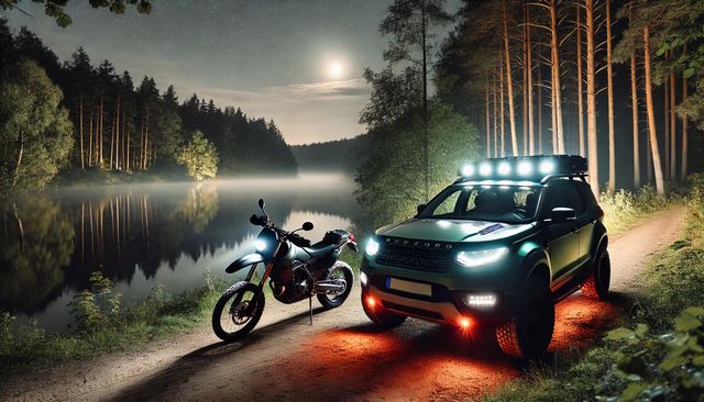 スポーツスターの車検対応LEDヘッドライト情報