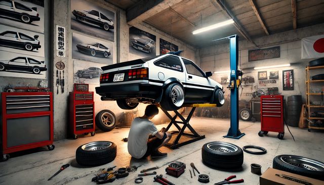 86でオーバーフェンダーの車検対応