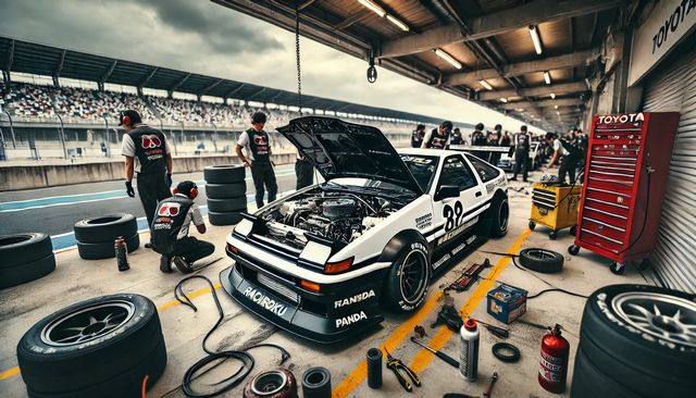 オーバーフェンダーキットの構造変更手続き