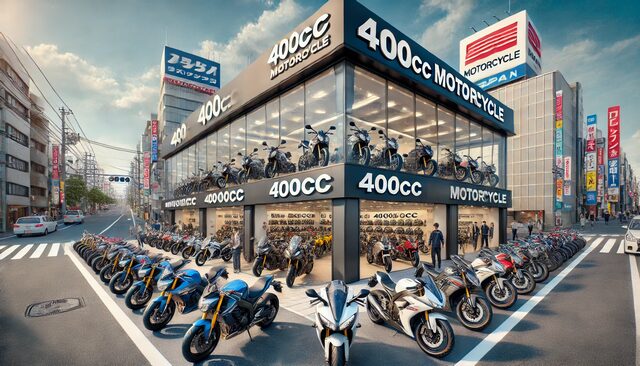 バイクで400ccの車検費用