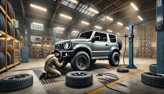 JB64でも185/85R16で車検通過は可能？