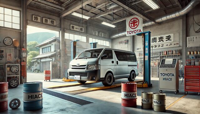 ハイエースのオイル交換の基本頻度と目安