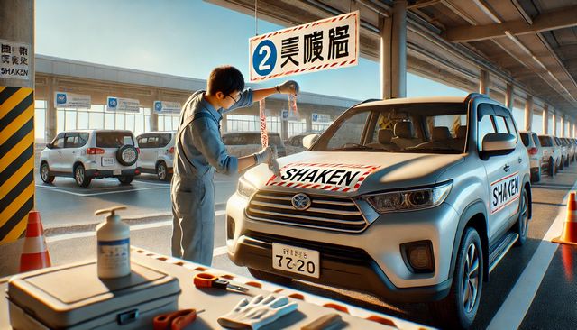 車検シールの位置はどこが良い