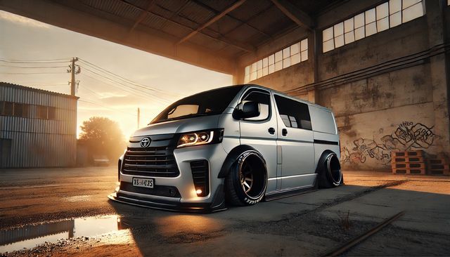 ハイエースのオーバーフェンダーで車検対応