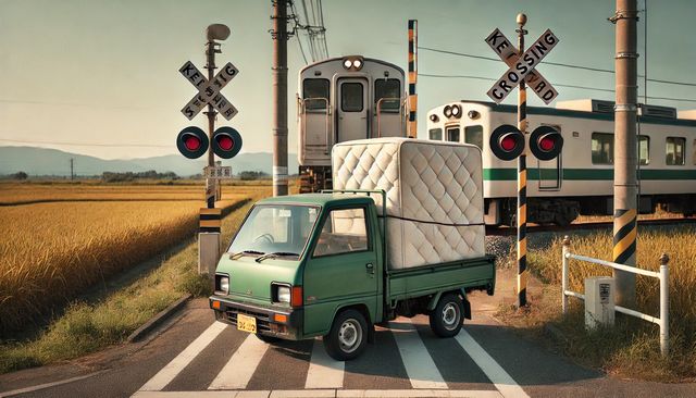 ダブルサイズを軽トラに積むときの工夫