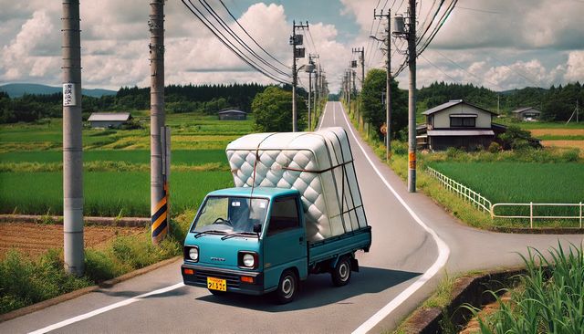 ニトリのマットレスを軽トラで運ぶ際のポイント