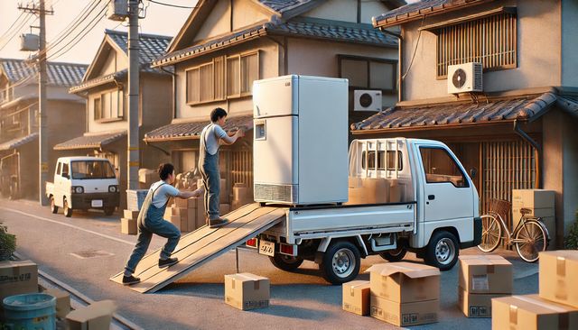 軽トラの荷台に冷蔵庫を積むことはできますか