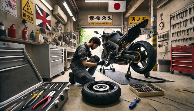 バイクの車検でタイヤの溝でよくある疑問