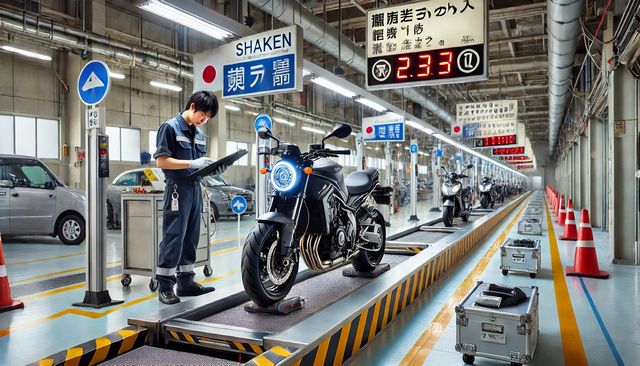 バイク車検は何日かかる