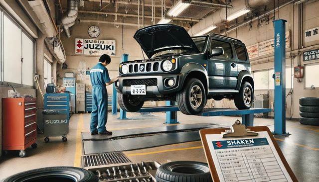 ジムニーJB64で195R16の車検