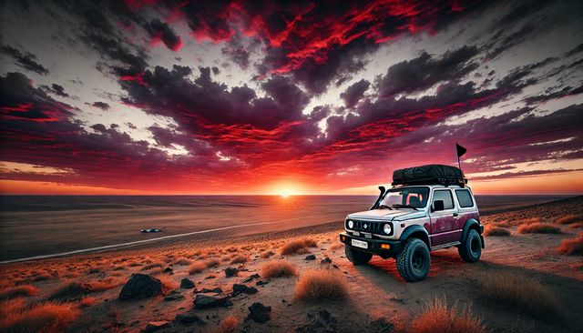 ノーマル車高での195R16装着可否