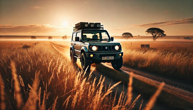 JB23のリフトアップによる走行性能向上