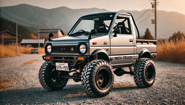 軽トラで14インチへのインチアップ