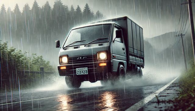 軽トラでウォッシャー液