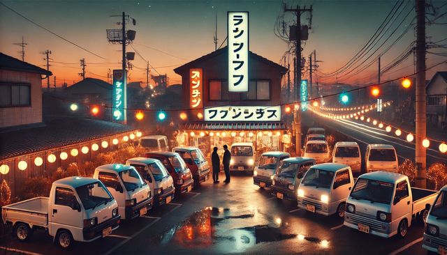 ダイハツの軽トラでウォッシャー液を補充する場所