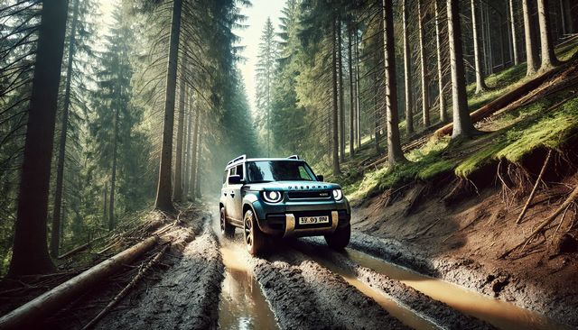 ジムニーは雪道でも四駆で走行できますか