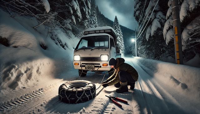 ハイゼットのチェーンどっち?選び方を解説