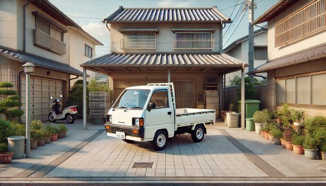 荷台への積載とチェーン選択