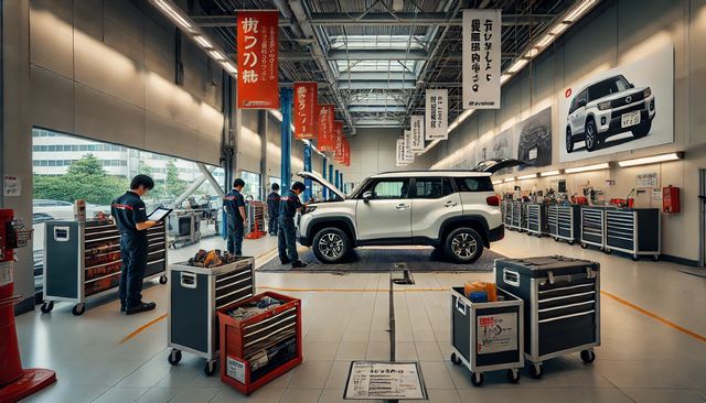 オートバックスでの施工概要